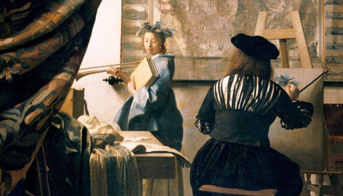 Copy of Jan Vermeer painting landscape e1604070446827